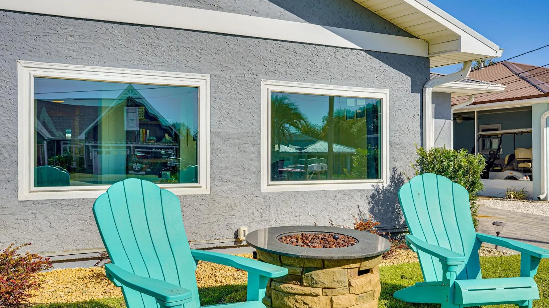 Walk To Beach Chic Pcb Getaway With Yard Panama City Beach